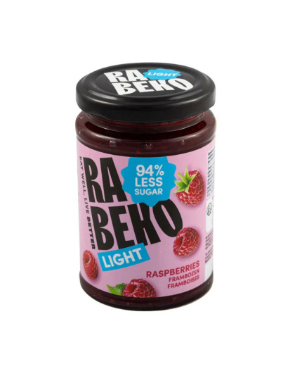 Rabeko Light Jam (230 g, raspberries)