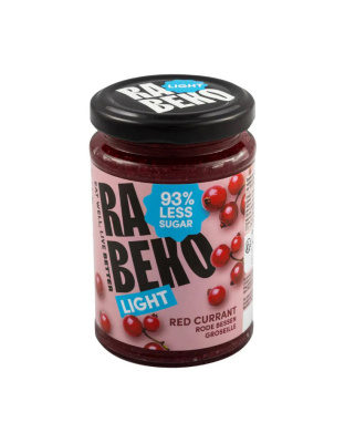 Rabeko Light Jam (230 g, red currant)