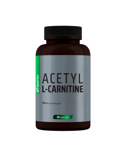 Sporter Acetyl L-Carnitine 500 mg (90 caps)