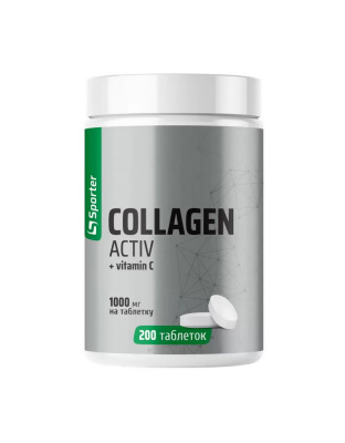 Sporter Collagen Active + Vitamin C (200 tab)