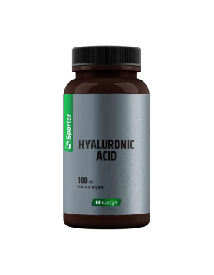 Sporter Hyaluronic Acid 100 mg (60 caps)