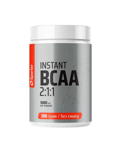 Sporter Instant BCAA 2:1:1 (300 g, без смаку)