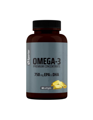 Sporter Omega-3 Premium Concentrate (60 sgels)