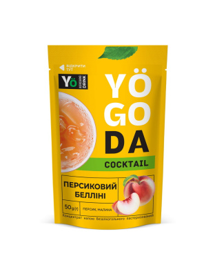 Yogoda Yogoda Cocktail (50 g, персик, малина)