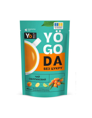Yogoda Yogoda Tea Sugar Free (40 g, обліпиха)