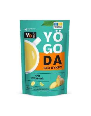 Yogoda Yogoda Tea Sugar Free (40 g, імбирний)
