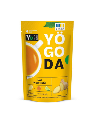 Yogoda Yogoda Tea (50 g, імбир, мед, лайм)