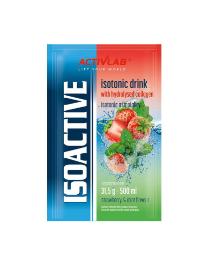 Activlab Isoactive Isotonic Drink (31,5 g, strawberry & mint)