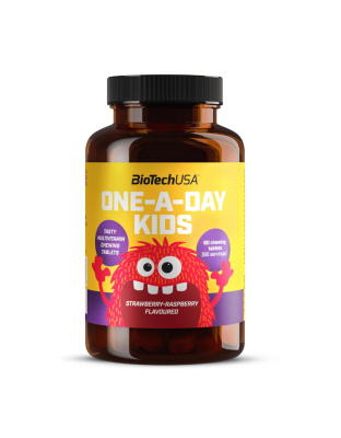 BioTech One-A-Day Kids (90 chew tabs, strawberry-raspberry)