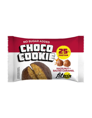 FitWin Choco Cookie (40 g, hazelnut & salted caramel)