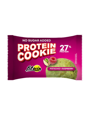 FitWin Protein Cookie (40 g, pistachio & raspberry)
