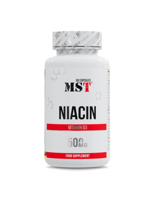 MST Niacin 500 mg (60 caps)