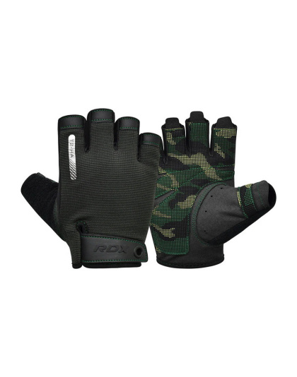 RDX RDX T2 Half Army Gloves Green (M size)