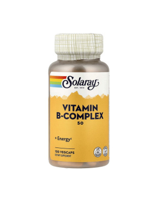 Solaray Vitamin B-Complex 50 (100 veg caps)