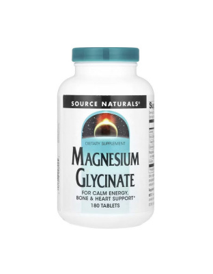 Source Naturals Magnesium Glycinate (180 tab)