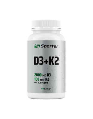 Sporter D3+K2 (60 caps)