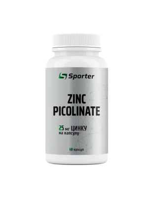 Sporter Zinc Picolinate 25 mg (60 caps)