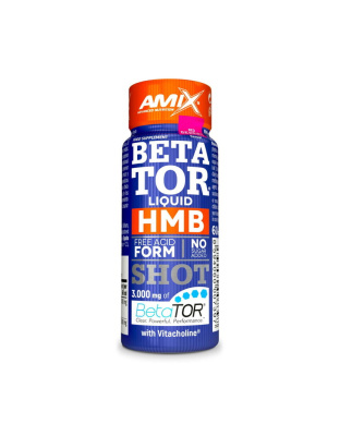 AMIX BetaTor Liquid HMB Shot (60 ml, red berries)