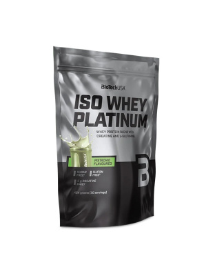 BioTech Iso Whey Platinum (454 g, pistachio)