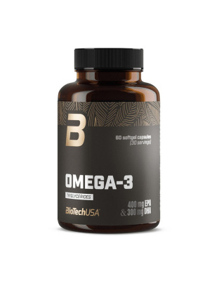 BioTech Omega 3 Triglycerides (60 softgel caps)