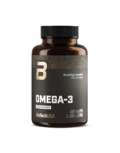 BioTech Omega 3 Triglycerides (60 softgel caps)