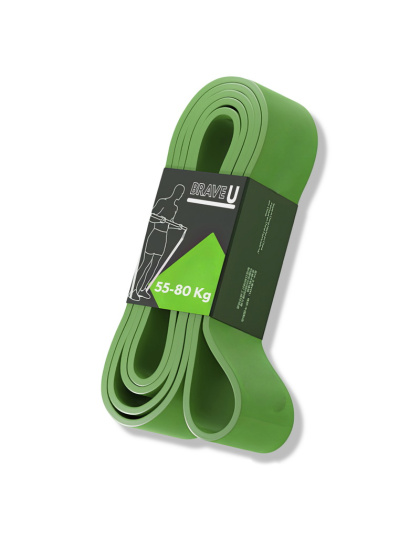 Brave U Fitness Band Green (55-80 kg)