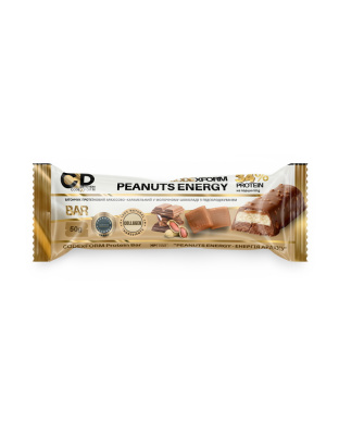 CODEXFORM 34% Protein Bar (50 g, peanuts energy)