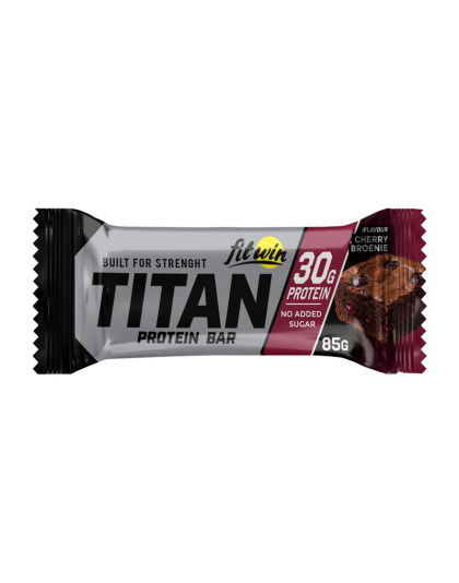 FitWin Titan Protein Bar (85 g, cherry brownie)