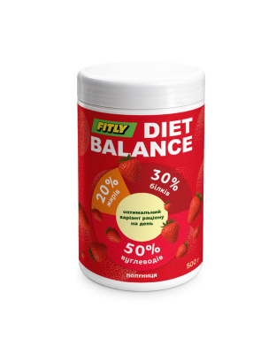 Fitly Diet Balance (500 g, strawberry)