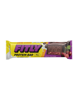 Fitly Fitly 25% Protein Bar (45 g, cherry chocolate)