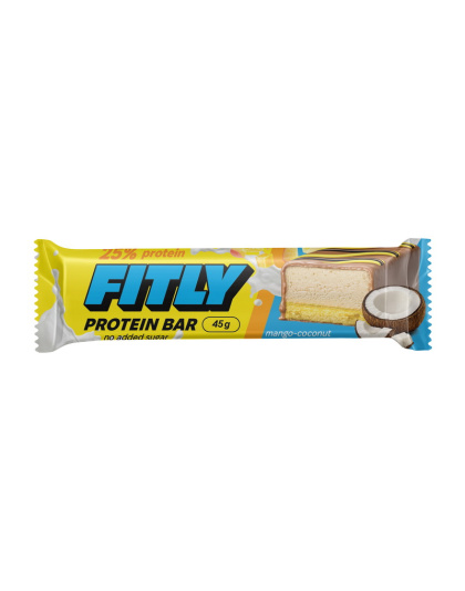 Fitly Fitly 25% Protein Bar (45 g, mango coconut)