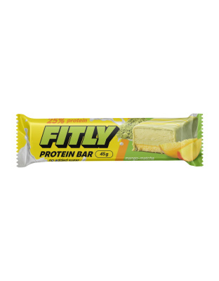 Fitly Fitly 25% Protein Bar (45 g, mango matcha)