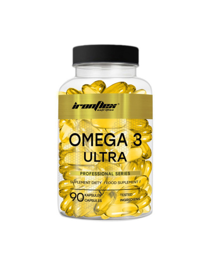 IronFlex Omega 3 Ultra (затертий термін придатності) (90 caps)