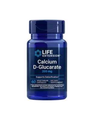 Life Extension Calcium D-Glucarate 200 mg (60 veg caps)