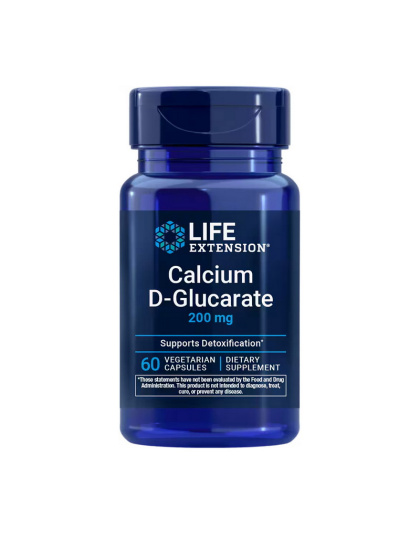 Life Extension Calcium D-Glucarate 200 mg (60 veg caps)