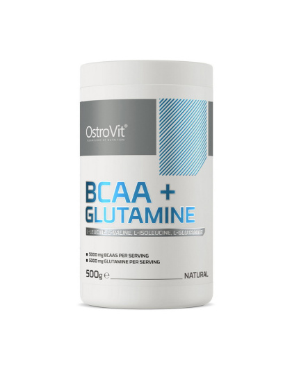 OstroVit BCAA+Glutamine (пошкоджена кришка) (500 g, pure)
