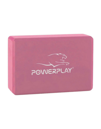 PowerPlay Yoga Brick PP4006 (1 brick, pink)