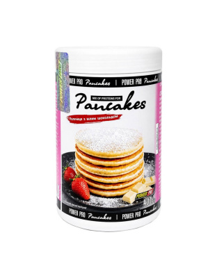 Power Pro Pancakes (400 g, strawberry white chocolate)
