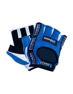 Power System Workout Gloves Blue 2200BU (L size)