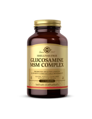 Solgar Glucosamine MSM Complex (120 tabs)