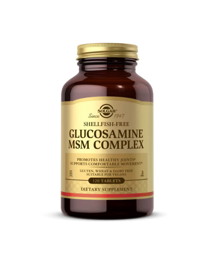 Solgar Glucosamine MSM Complex (120 tabs)