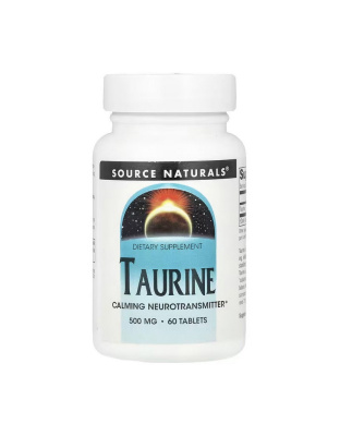 Source Naturals Taurine 500 mg (60 tab)