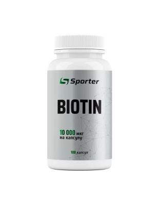 Sporter Biotin 10000 mcg (100 caps)