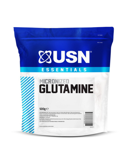 USN Glutamine Micronized (термін до 28.09.2026) (500 g, unflavored)