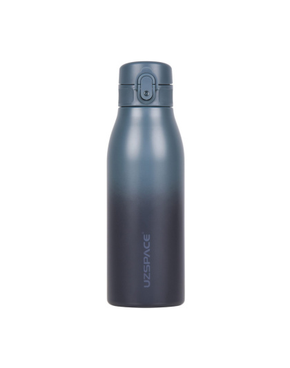 UZSPACE Uzspace Iron Waterboottle 4203 (600 ml, blue/grey)
