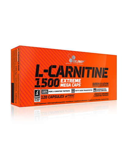 OLIMP L-Carnitine 1500 Extreme Mega Caps (120 caps)