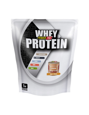 Power Pro Whey Protein +урсоловая кислота (1 kg, іриска)