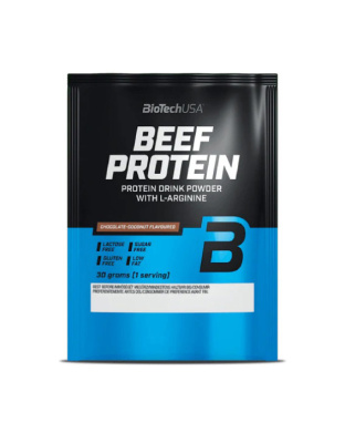 BioTech BEEF Protein (порушено цілісність упаковки) (30 g, vanilla-cinnamon)