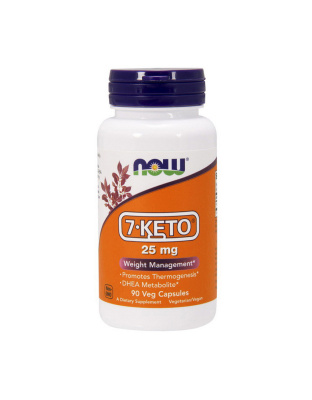 NOW 7-KETO 25 mg (90 veg caps)