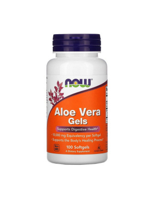 NOW Aloe Vera Gels (100 softgels)
